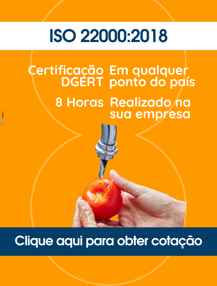 Formação ISO 22000 2018