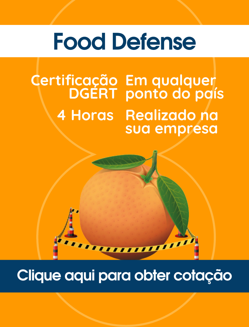 Formação em Food Defense