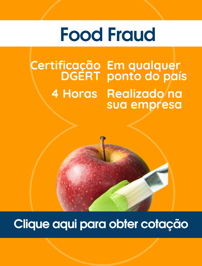 Formação em Food Fraud