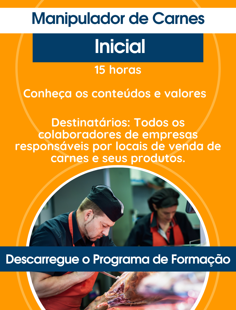 Manipulador de Carnes B-learning Inicial - 15 horas