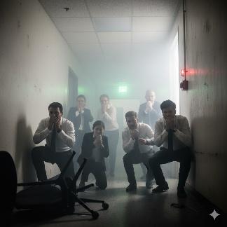 Simulacro Avançado painel de controlo de um empilhador trilateral